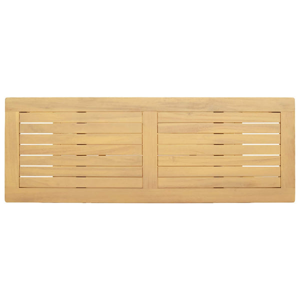 Puutarhakonsolipöytä Vaalea akasia 110 x 40 x 75 cm