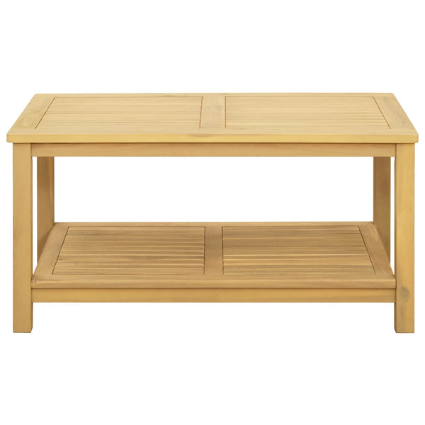 Sivupöytä Öljyinen luonnollinen 90 x 50 x 45 cm Tiheä akasiapuu