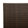 Korkea ruukku Ruskea 55 x 22 x 70 cm polyrottinki