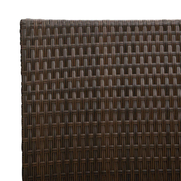 Korkea ruukku Ruskea 55 x 22 x 70 cm polyrottinki