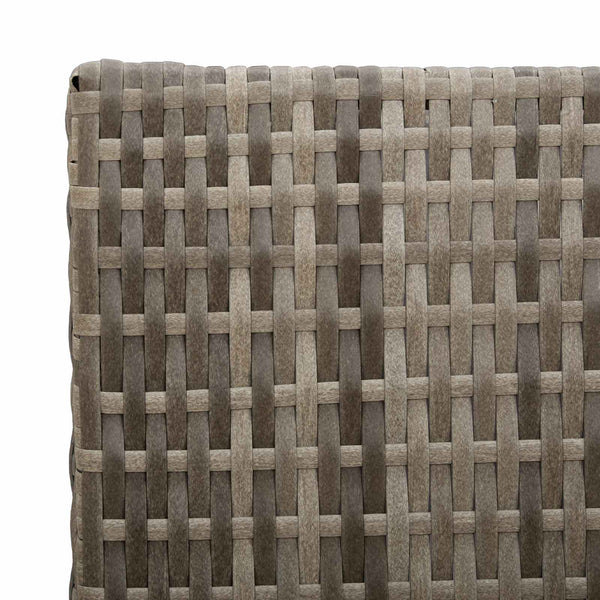 Korkea ruukku Harmaa 55 x 22 x 70 cm polyrottinki
