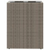 Korkea ruukku Harmaa 55 x 22 x 70 cm polyrottinki
