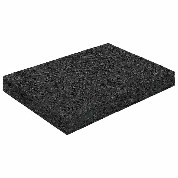 Kumirouhepatiopäällyste Musta 6 x 9 x 1 cm Kumi