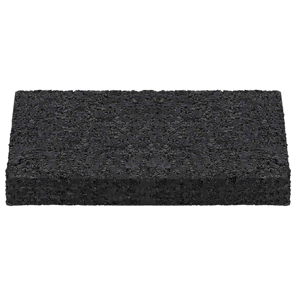 Kumirouhepatiopäällyste Musta 6 x 9 x 1 cm Kumi