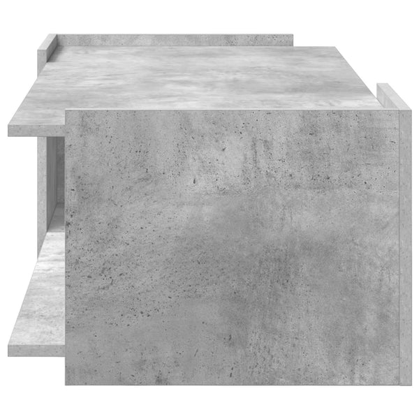 Sohvapöytä Betoninharmaa 90 x 50 x 33 cm Tekninen puu