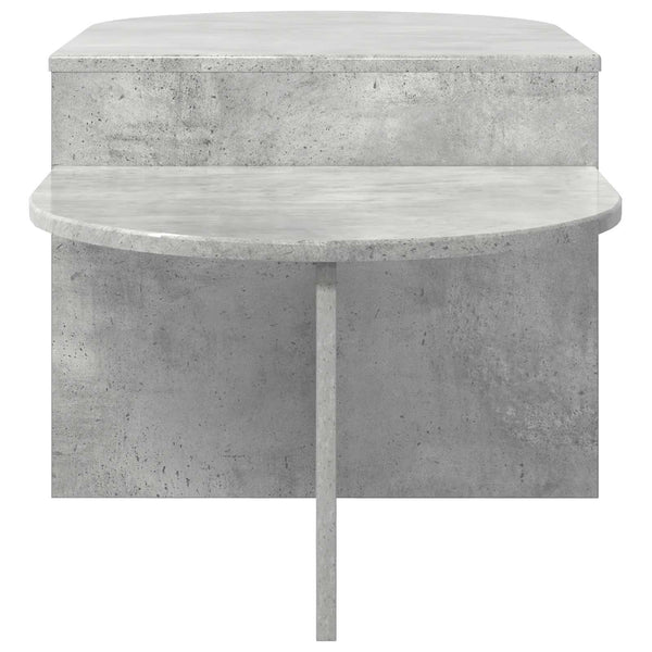 Sohvapöytä Betoninharmaa 100 x 50 x 40 cm Tekninen puu