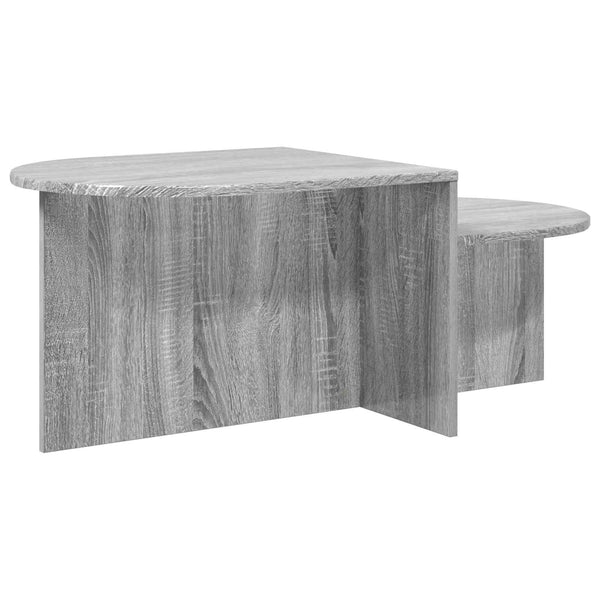 Sohvapöytä Harmaa sonoma 100 x 50 x 40 cm Tekninen puu