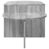 Sohvapöytä Harmaa sonoma 100 x 50 x 40 cm Tekninen puu