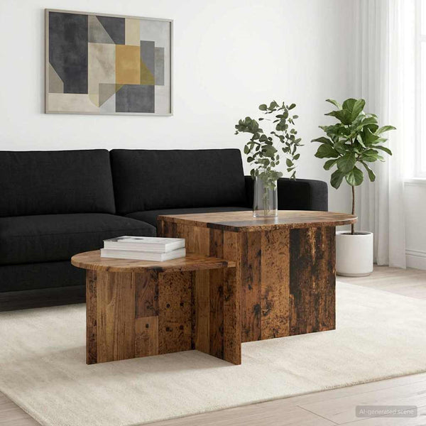 Sohvapöytä Vanha puu 100 x 50 x 40 cm Tekninen puu