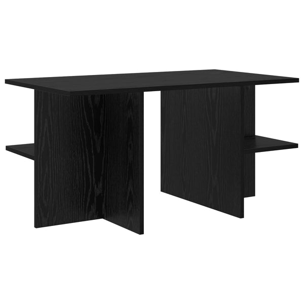 Sohvapöytä Musta tammi 87 x 50 x 45 cm Käsitelty puu