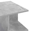 Sohvapöytä Betoninharmaa 87 x 50 x 45 cm Käsitelty puu