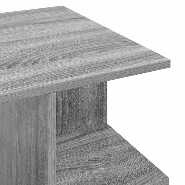 Sohvapöytä Harmaa sonoma 87 x 50 x 45 cm Käsitelty puu