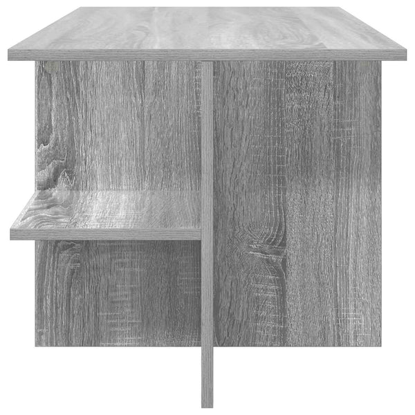 Sohvapöytä Harmaa sonoma 87 x 50 x 45 cm Käsitelty puu