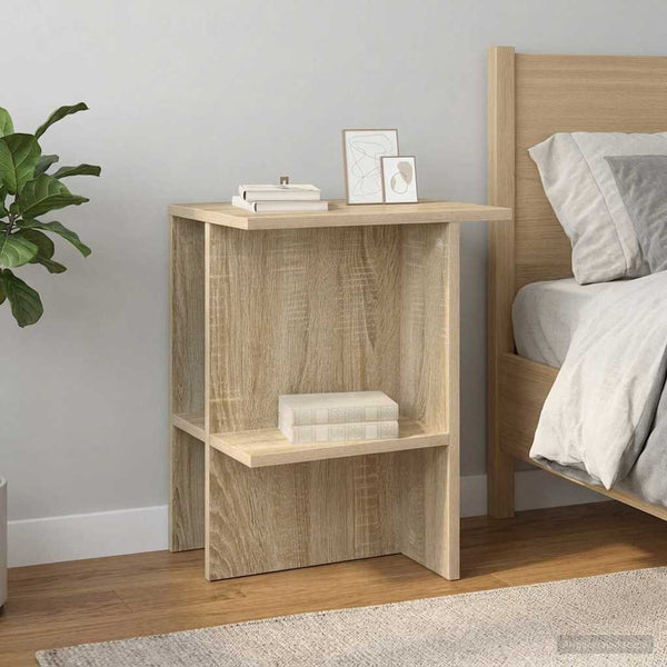 Sohvapöytä Sonoma-tammi 40 x 30 x 49 cm Tekninen puu