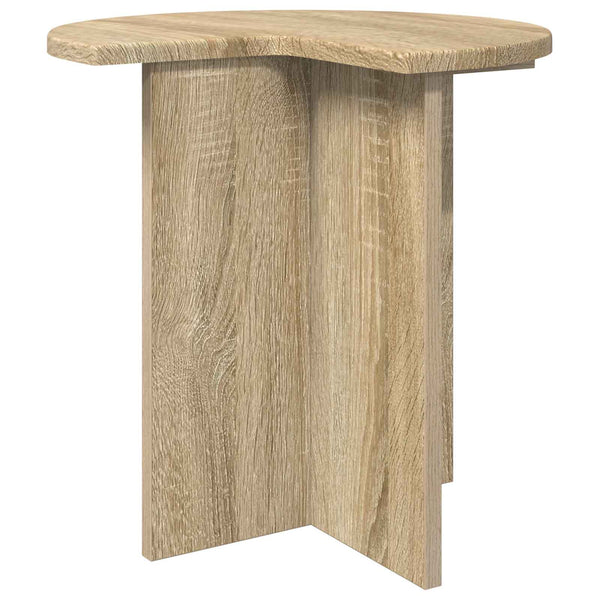 Sivupöytä 2 pcs Sonoma-tammi Ø 39 x 38 cm Tekninen puu