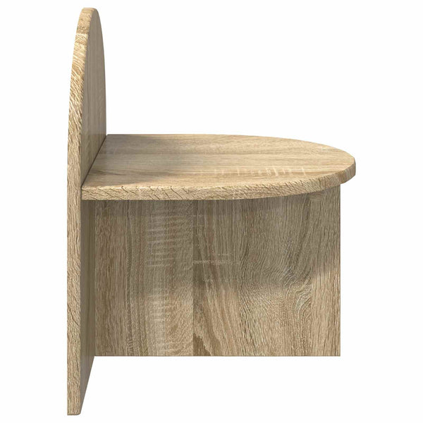 Yöpöytä 2 kpl Sonoma-tammi 40 x 35,5 x 45,5 cm Käsitelty puu