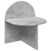 Yöpöytä 2 kpl Betoninharmaa 40 x 35,5 x 45,5 cm Käsitelty puu