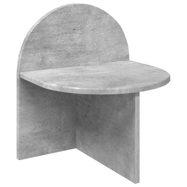 Yöpöytä 2 kpl Betoninharmaa 40 x 35,5 x 45,5 cm Käsitelty puu