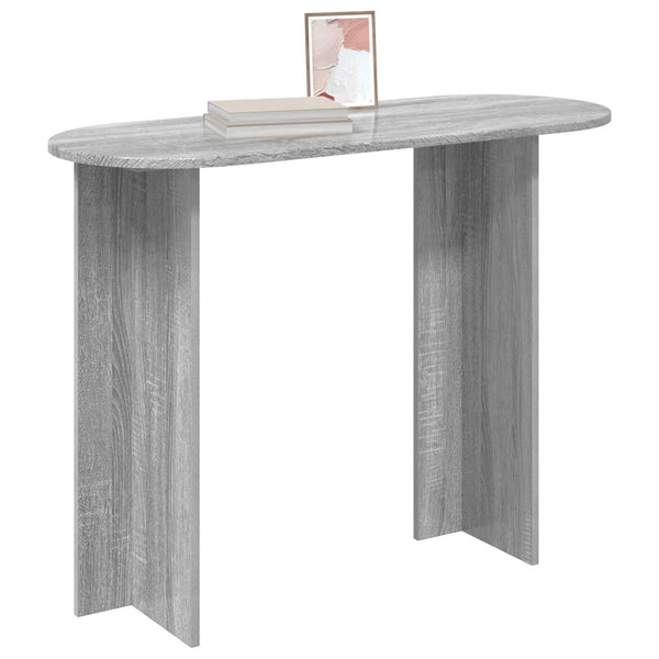 Konsolipöytä Harmaa sonoma 100 x 39,5 x 75 cm Tekninen puu
