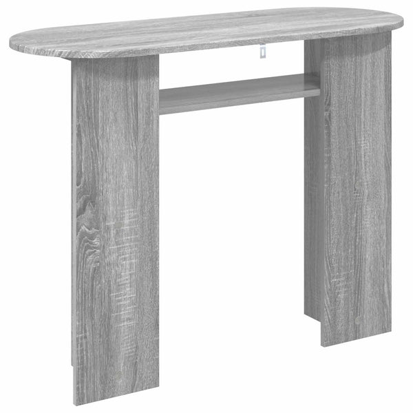 Konsolipöytä Harmaa sonoma 100 x 39,5 x 75 cm Tekninen puu
