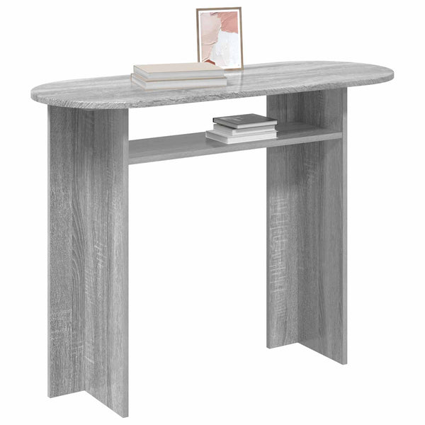 Konsolipöytä Harmaa sonoma 100 x 39,5 x 75 cm Tekninen puu