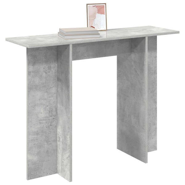 Konsolipöytä Betoninharmaa 100 x 30 x 75 cm Tekninen puu