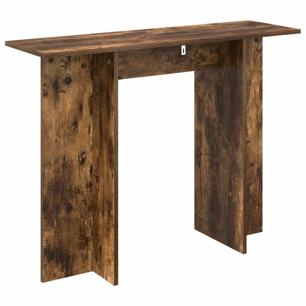 Konsolipöytä Savustettu Tammi 100 x 30 x 75 cm Tekninen puu