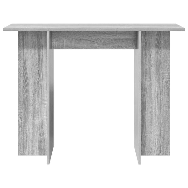 Konsolipöytä Harmaa sonoma 100 x 30 x 75 cm Tekninen puu