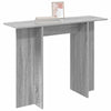 Konsolipöytä Harmaa sonoma 100 x 30 x 75 cm Tekninen puu