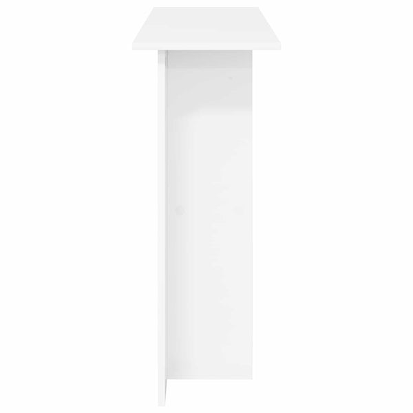 Konsolipöytä valkoinen 100 x 30 x 75 cm Tekninen puu