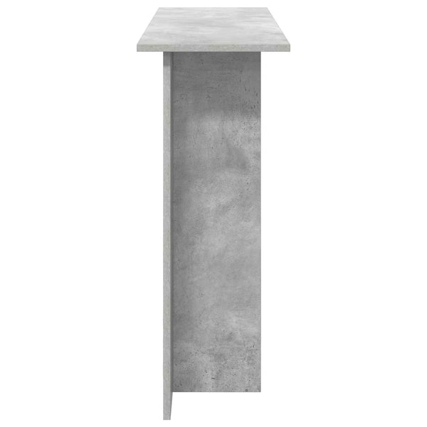 Konsolipöytä Betoninharmaa 100 x 30 x 75 cm Tekninen puu