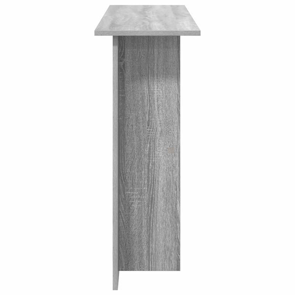 Konsolipöytä Harmaa sonoma 100 x 30 x 75 cm Tekninen puu