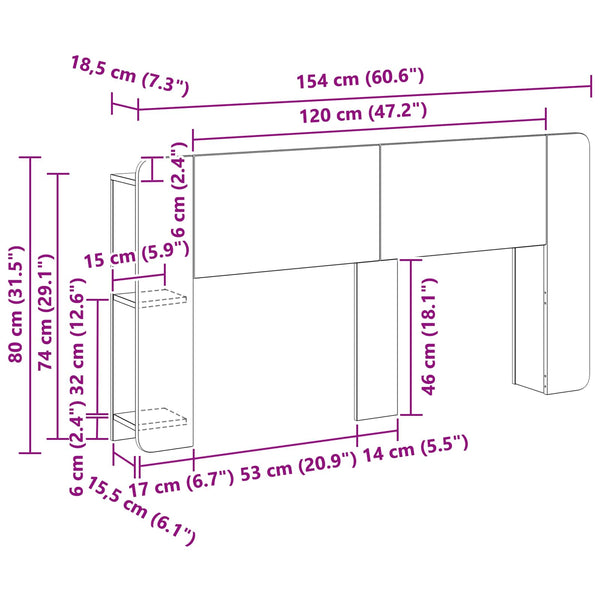 Päätykaappi Artisaanitammi 140 cm Tekninen puu