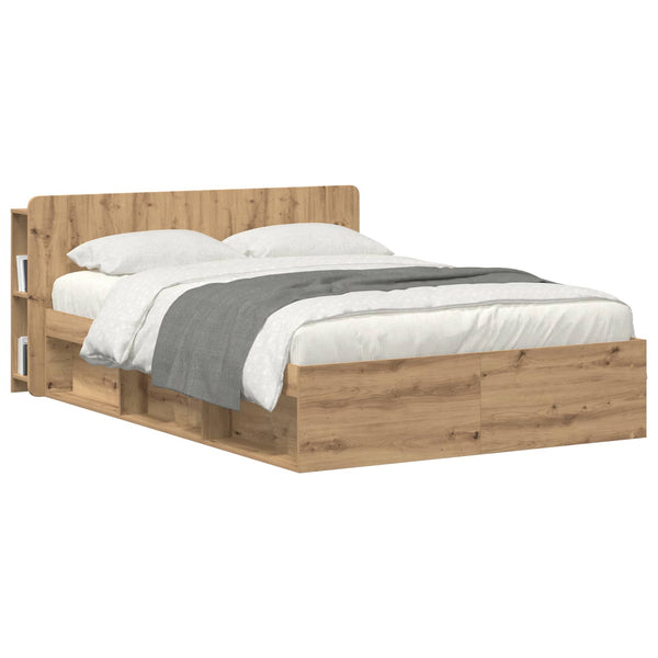 Päätykaappi Artisaanitammi 160 cm Tekninen puu
