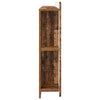 Päätykaappi säilytystilassa Vanha puu Käsitelty puu