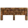 Päätykaappi säilytystilassa Savutammi Käsitelty puu