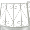 Puun penkki 4 -istuttava 160 x 80 x 89 cm steel