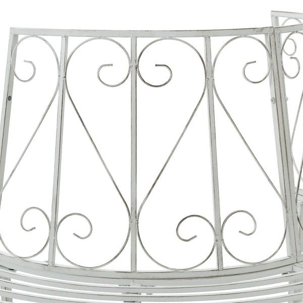 Puun penkki 4 -istuttava 160 x 80 x 89 cm steel