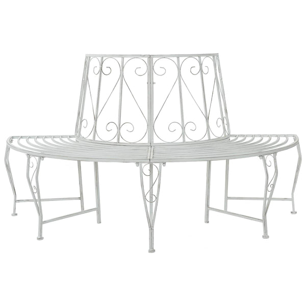 Puun penkki 4 -istuttava 160 x 80 x 89 cm steel
