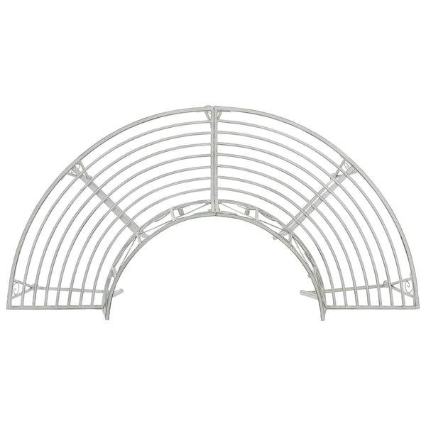 Puun penkki 4 -istuttava 160 x 80 x 89 cm steel
