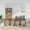 Käytännöllinen koiraportti jalustoilla 4 kpl Savutammi 321 cm