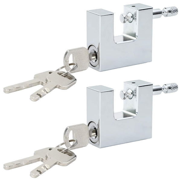 Riippulukko 2 pcs Hopea Teräs