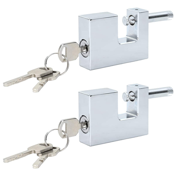 Riippulukko 2 pcs Hopea Teräs