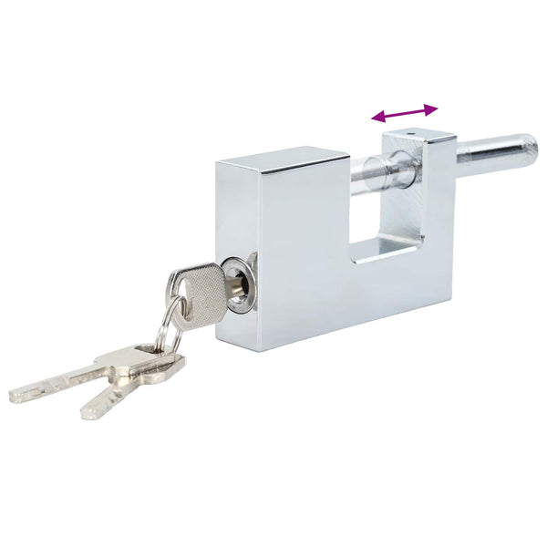 Riippulukko 2 pcs Hopea Teräs