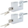 Riippulukko 2 pcs Hopea Teräs