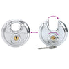 Discus-lukot avaimilla 2 pcs Hopea 9 x 2,8 x 9 cm