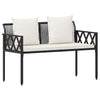 Ulkoilmapenkit 2 -Seater 116 x 56 x 75 cm polyrottinki