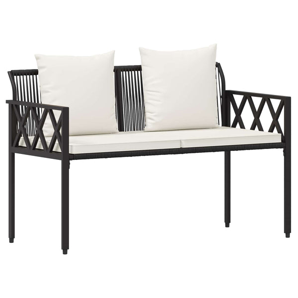 Ulkoilmapenkit 2 -Seater 116 x 56 x 75 cm polyrottinki