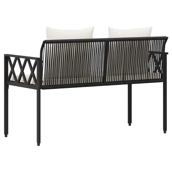 Ulkoilmapenkit 2 -Seater 116 x 56 x 75 cm polyrottinki