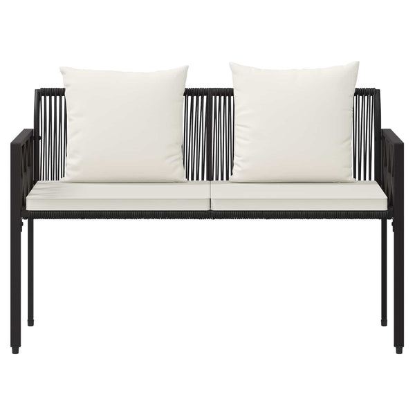 Ulkoilmapenkit 2 -Seater 116 x 56 x 75 cm polyrottinki